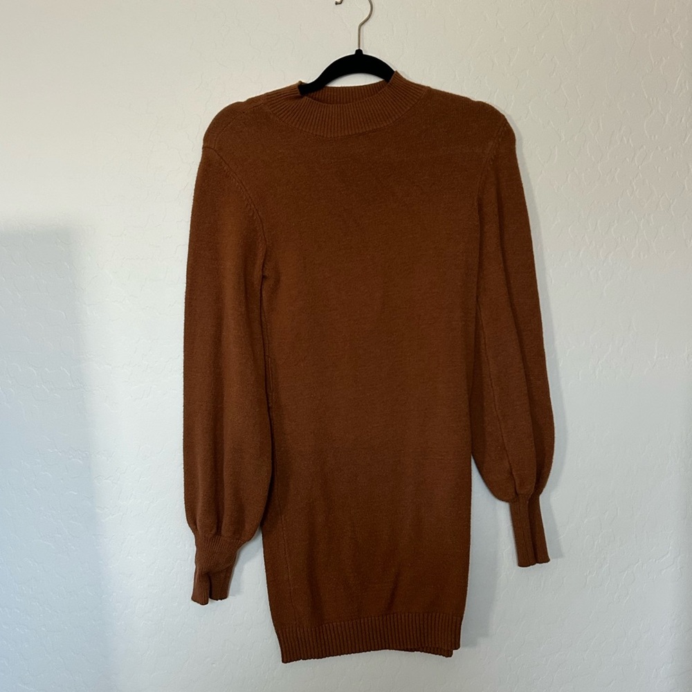 Forever 21 Camel Knit Sweater